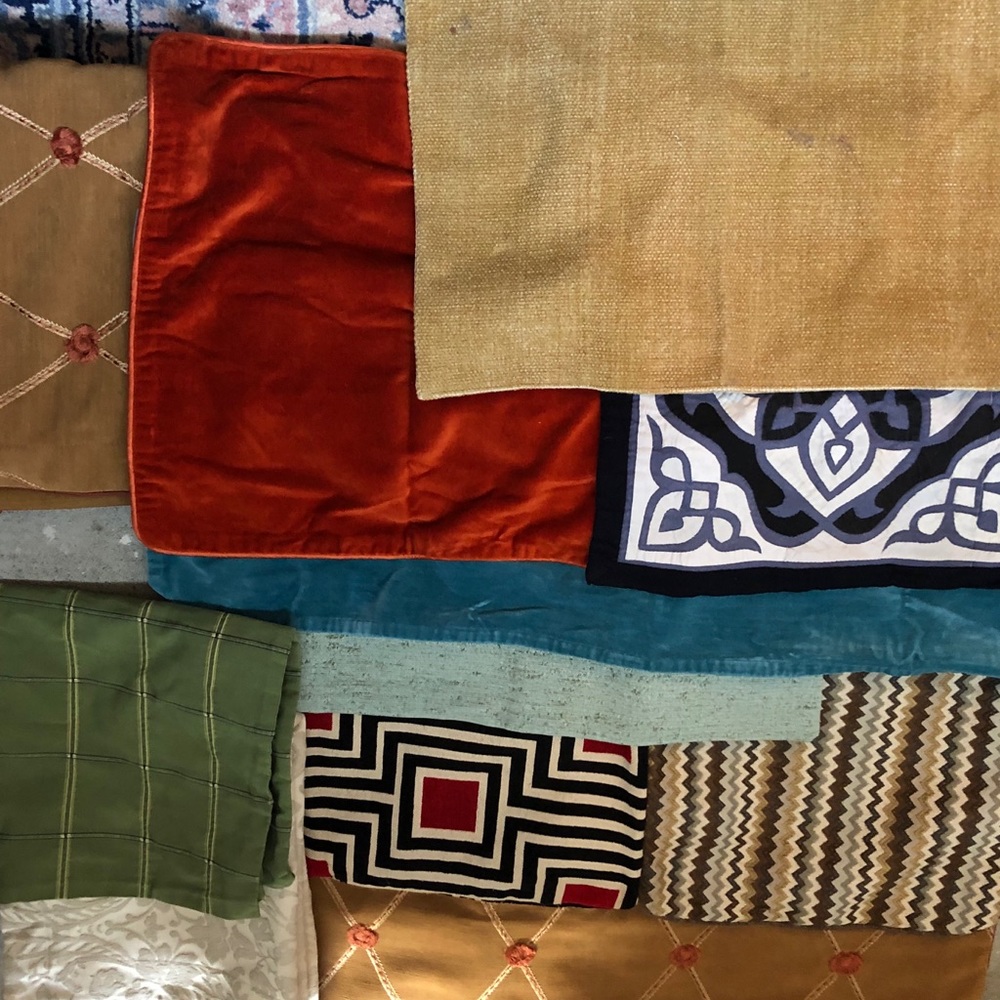Beautiful Assortmentb of Decorative Pillows